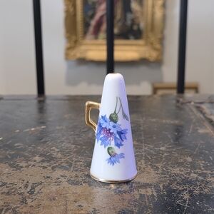 Hammersley Cornflower Miniature Shaker/Creamer - Bone China England Gold Gilt